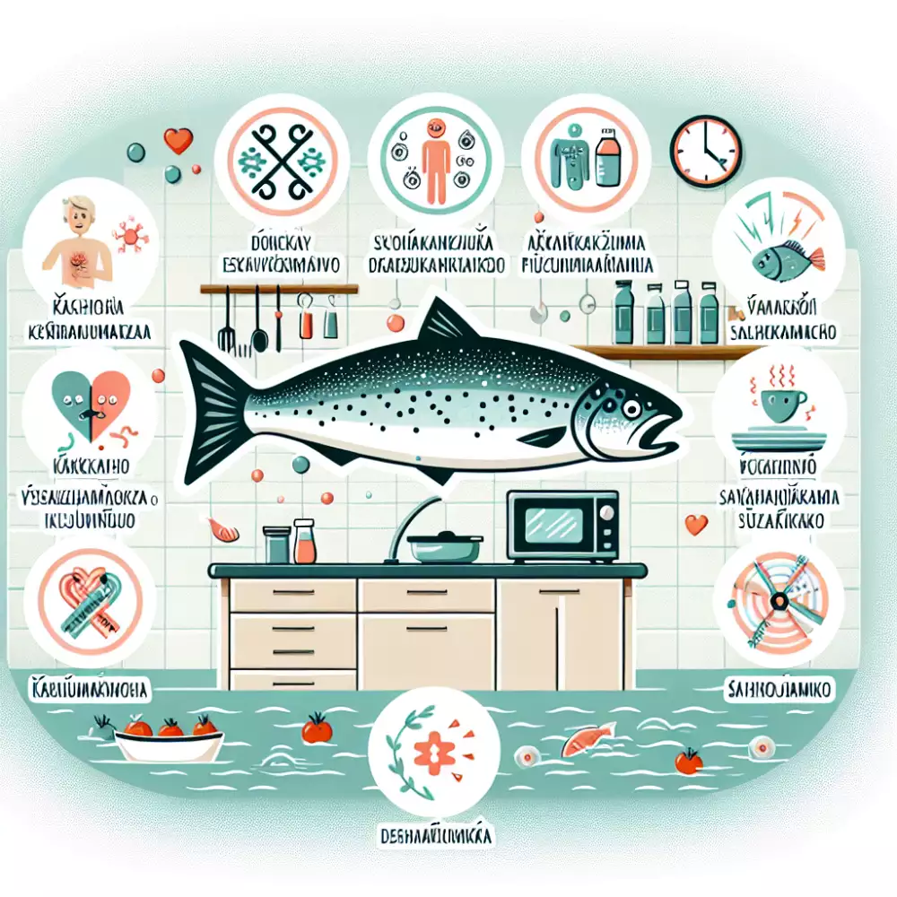 otrava lososem příznaky