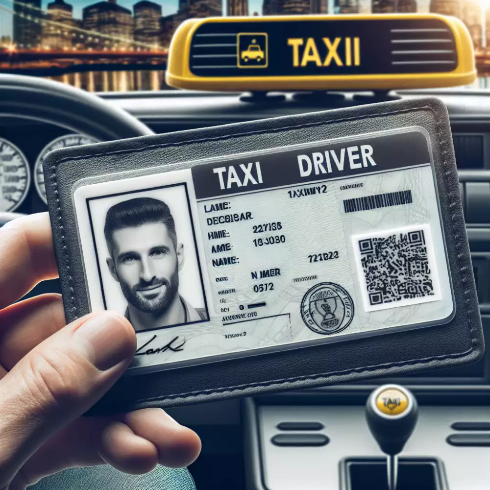 prukaz ridice taxi