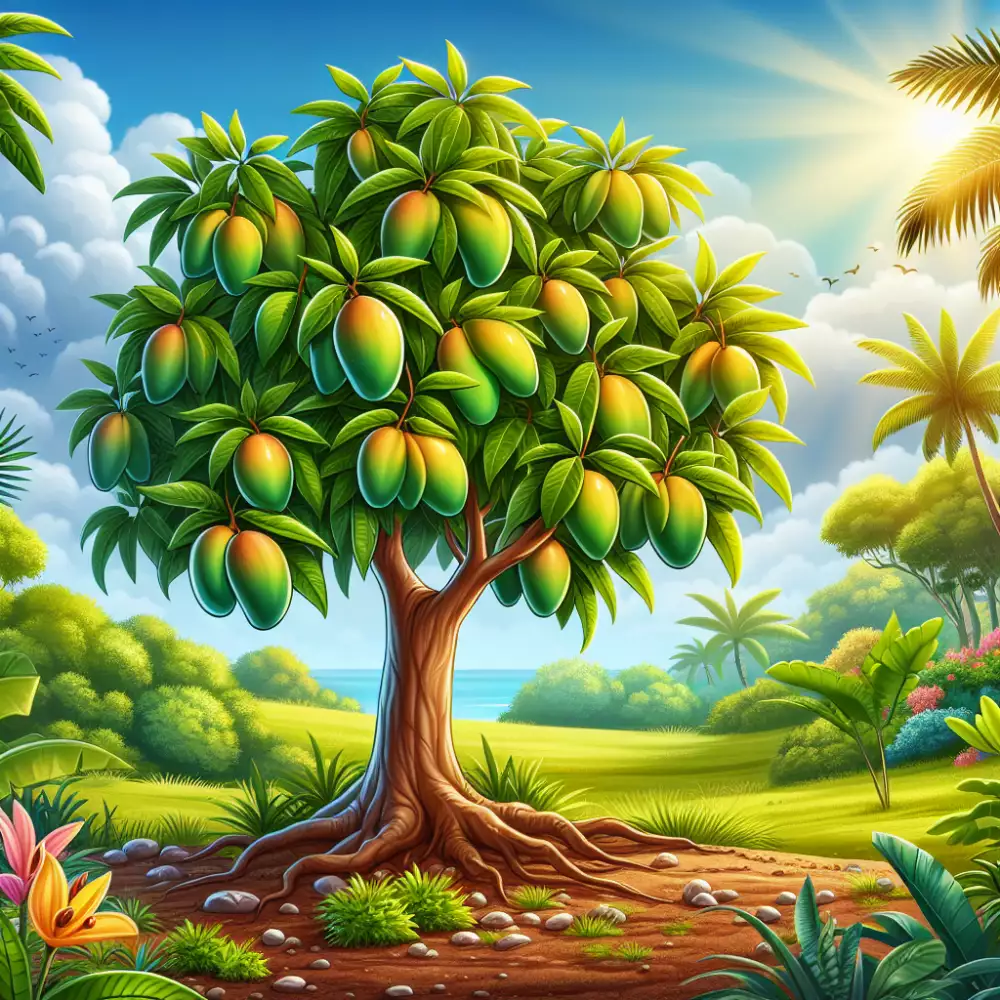 rostlina mango